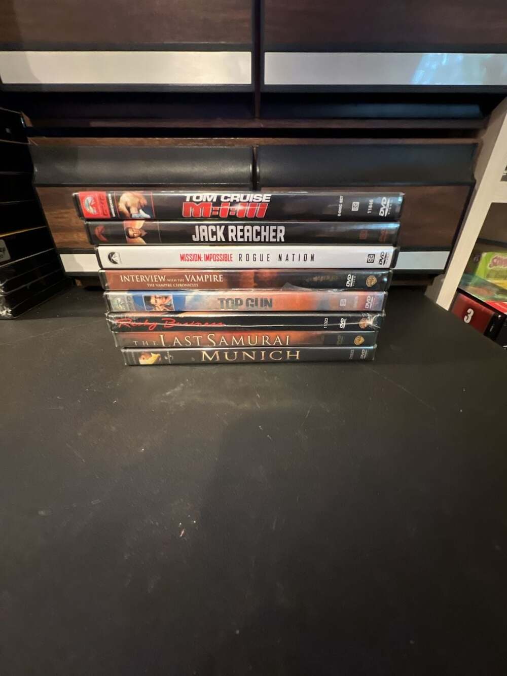 Tom Cruise Feature Film DVD slot